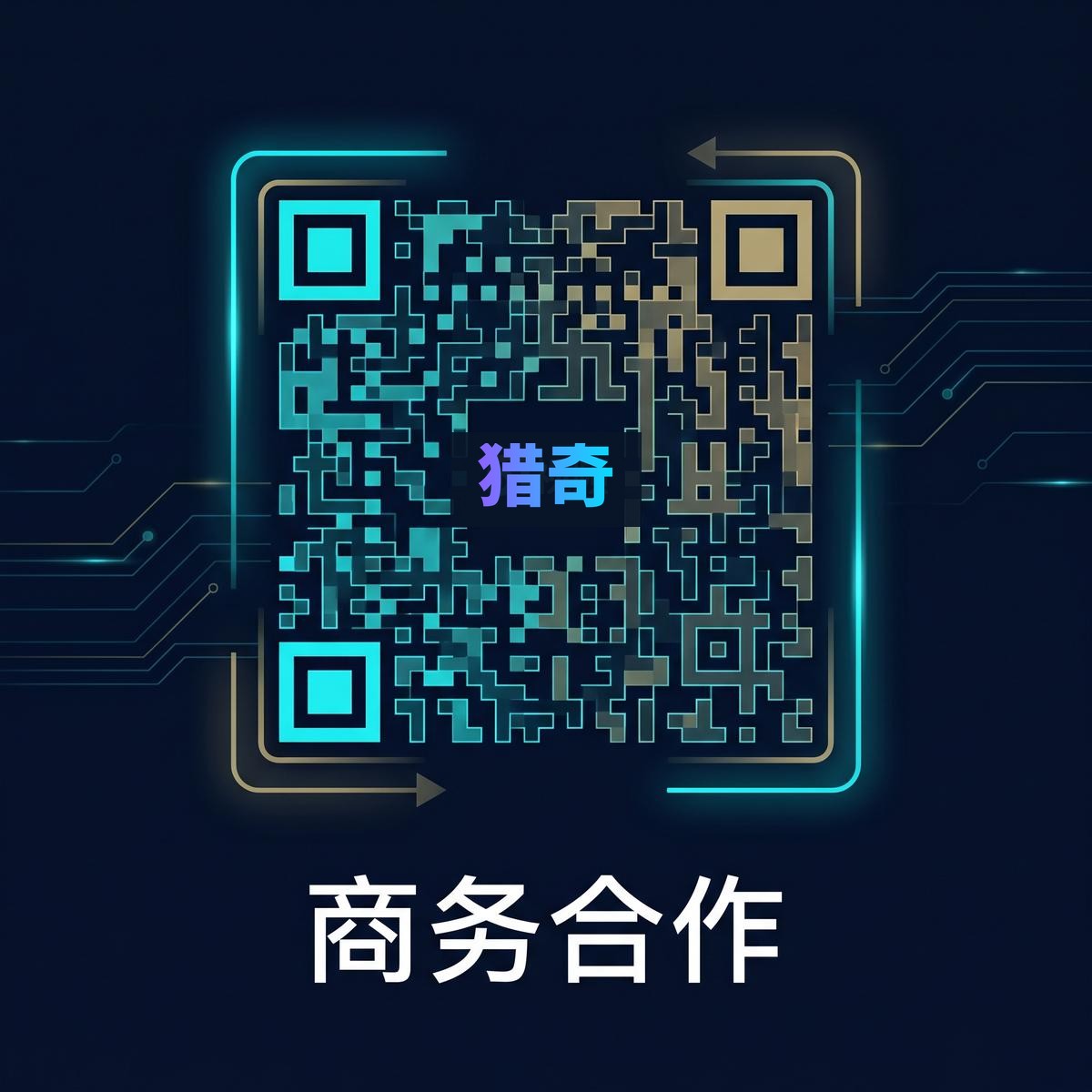 猎奇商务合作二维码